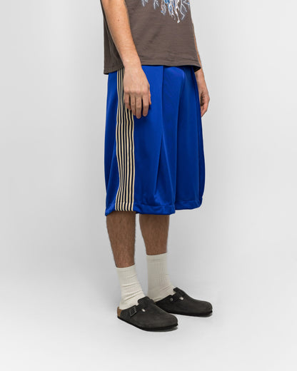 Smooth Jersey KOME-KOME Track Jorts (BannerStripe) - CobaltBlue