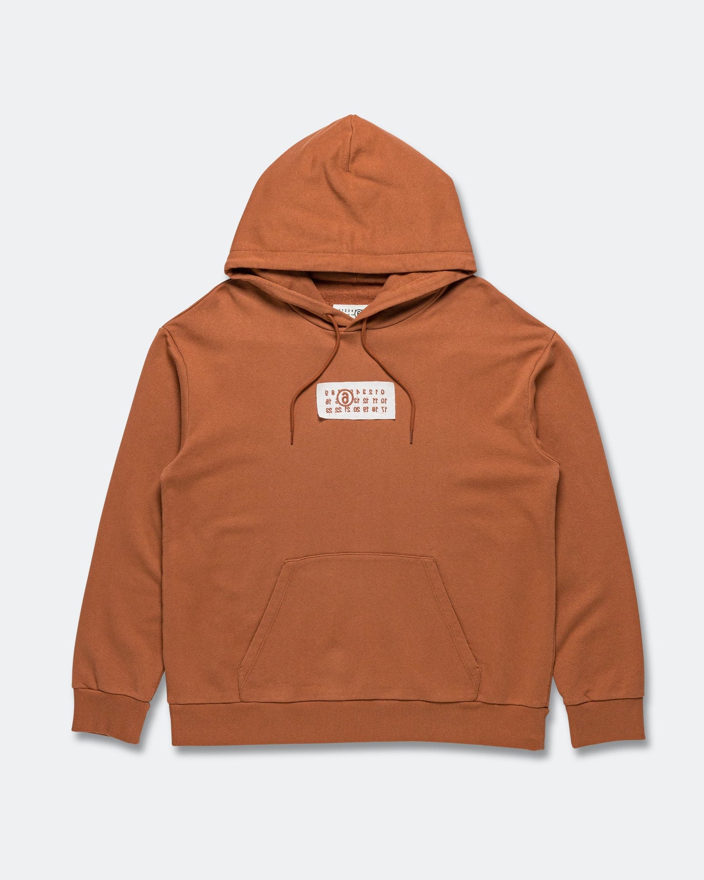 Unbrushed Numeric Hoodie - Terracotta Red