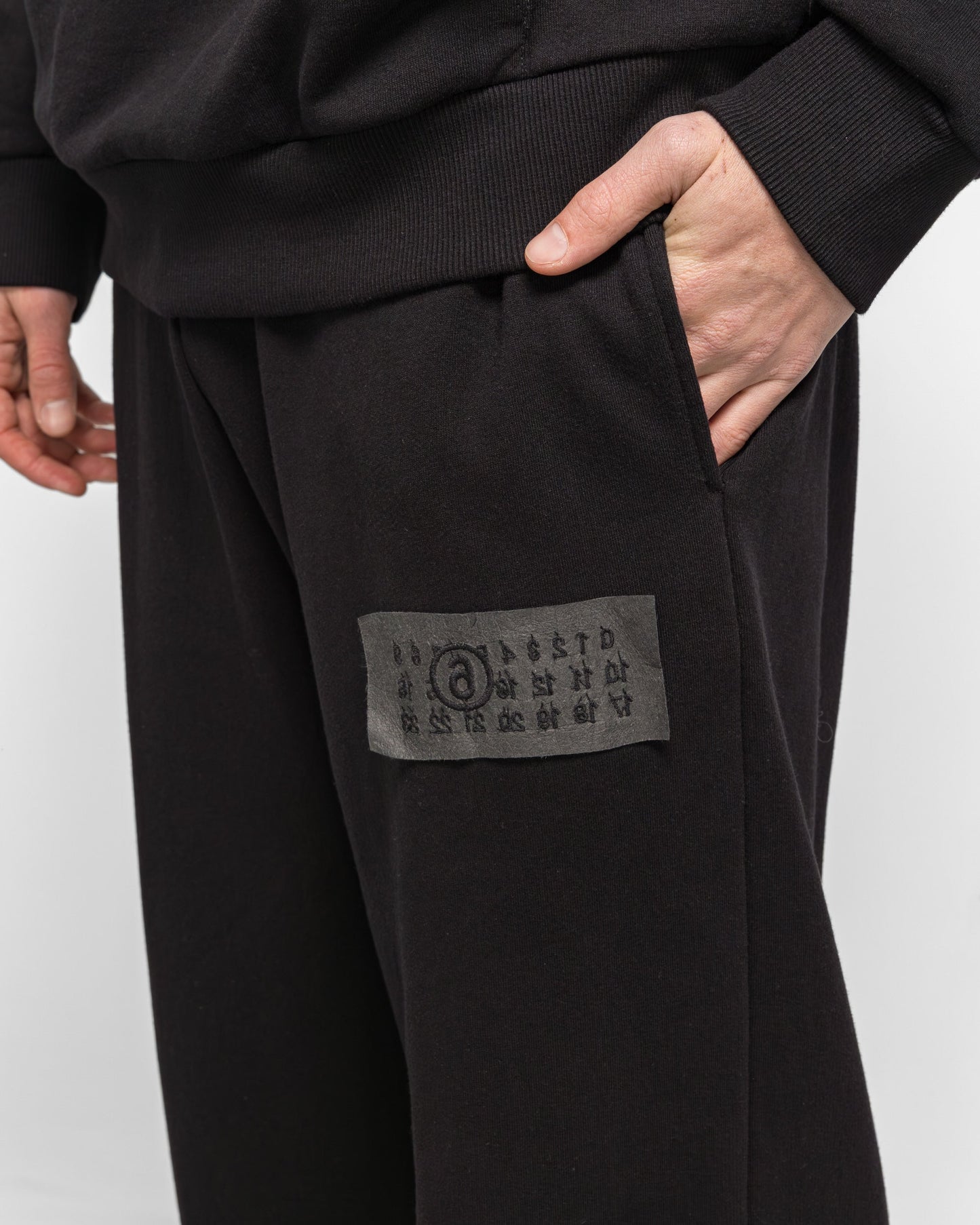 Unbrushed Numeric Sweatpants - Black