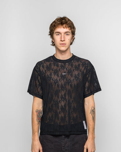 Space-Lace T-Shirt - Black SA