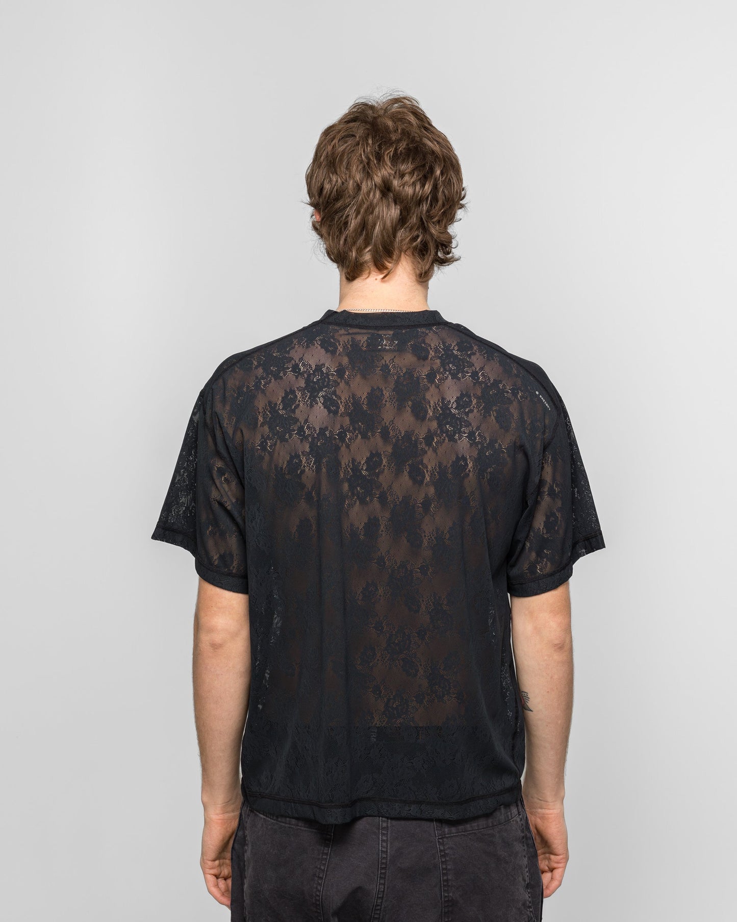 Space-Lace T-Shirt - Black SA